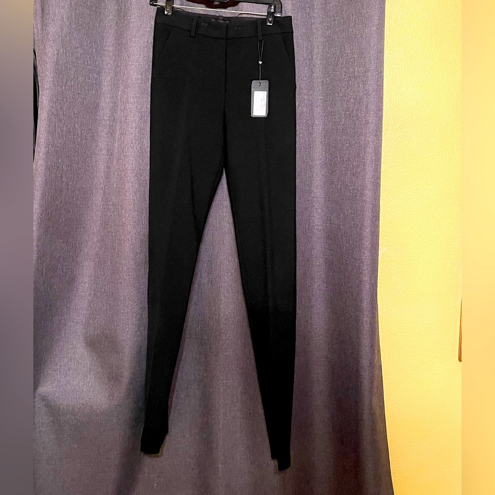 Emporio Armani black womens trousers